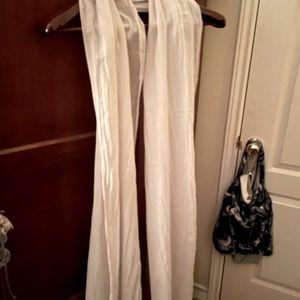 Dior blush pink cotton scarf made in Italy